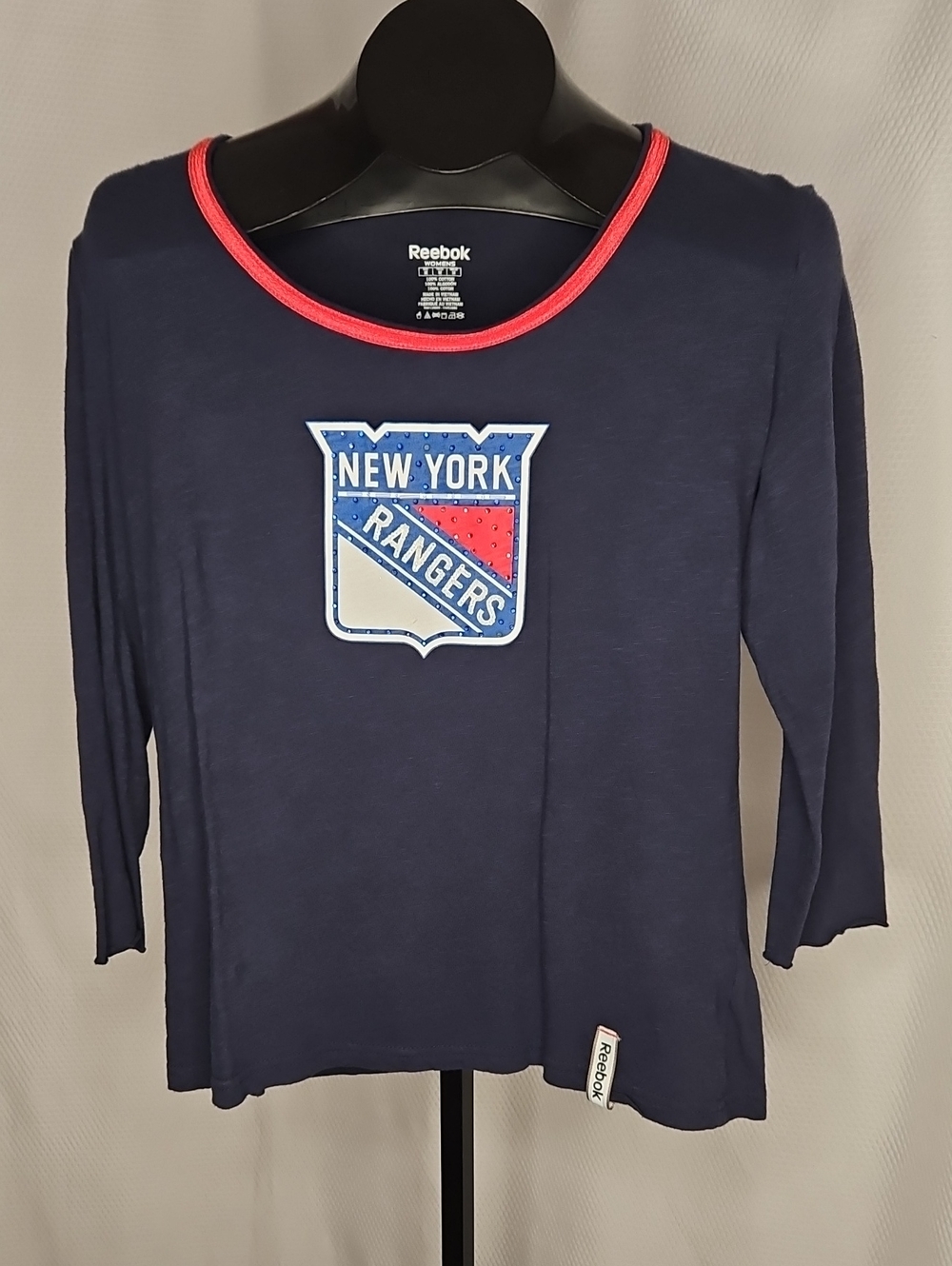 Reebok Rhinestone Sequin Top